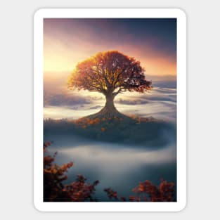 The sacred tree Sticker